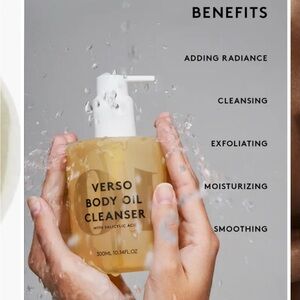 Verso Body Oil Cleanser with salicylic acid 50 ml travel size
